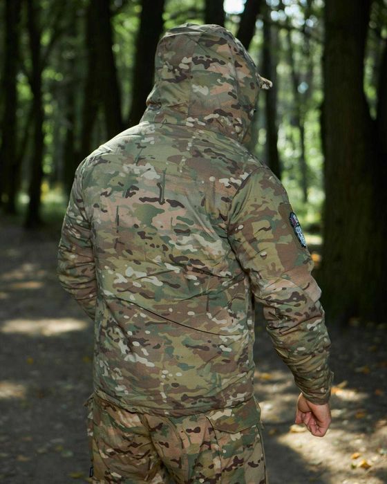 Тепла тактична зимова куртка М65 Omni Heat Мультикам до -20⁰ S-4XL