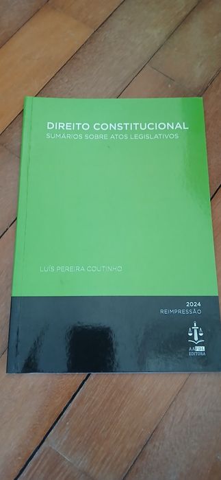 Direito Constitucional- sumários sobre atos legislativos