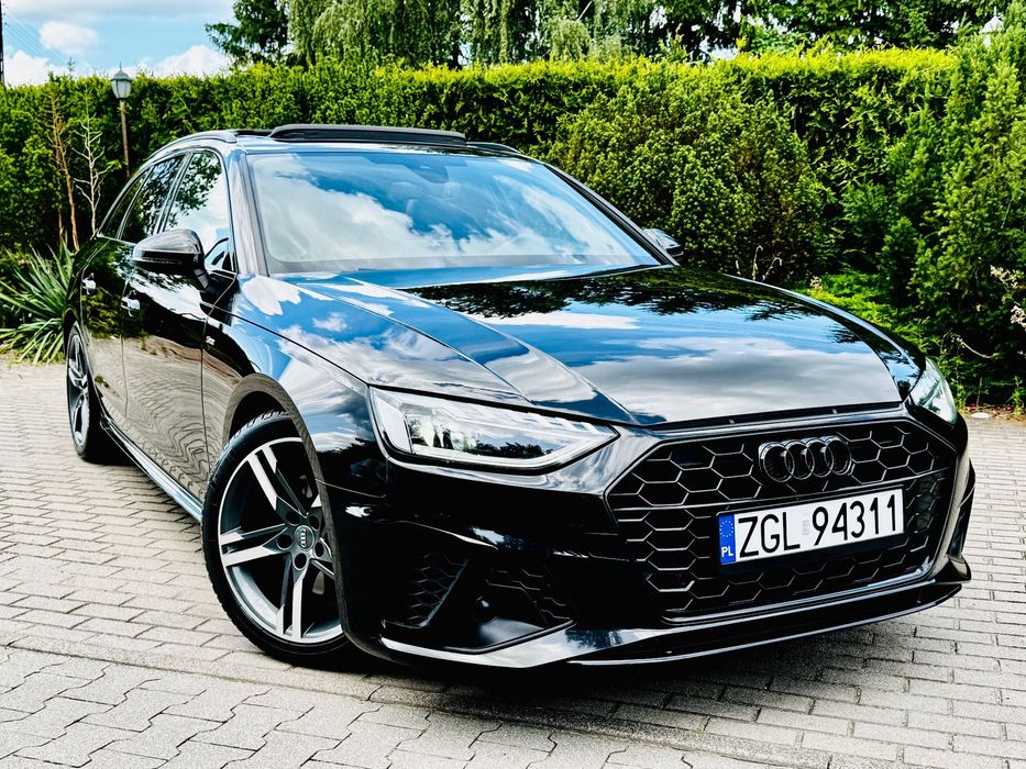 Audi A4 Avant S-Line Panorama Kamera Automat Full Led Skóra Virtual Cockpit Serwis