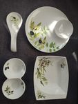 Zestaw porcelanowy Olive