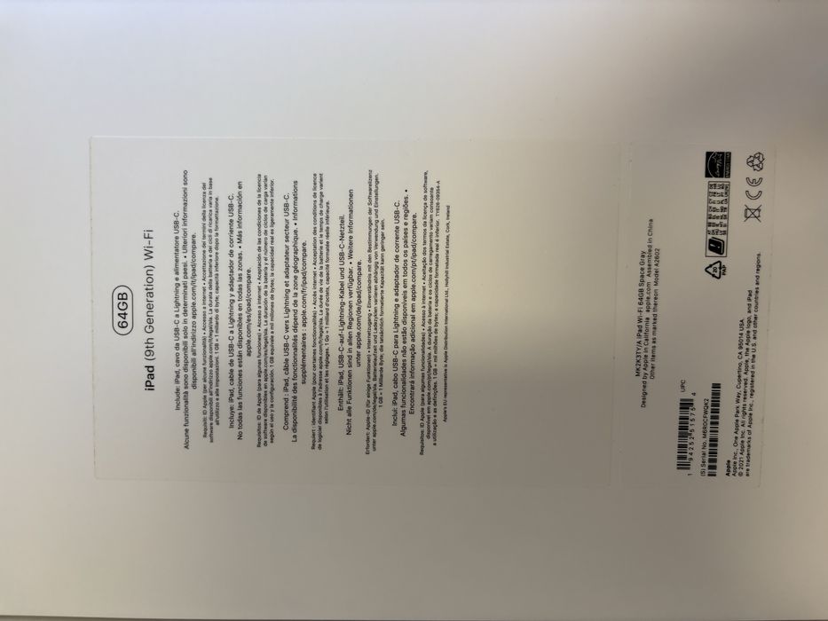 Ipad 9 gerarção 64 GB