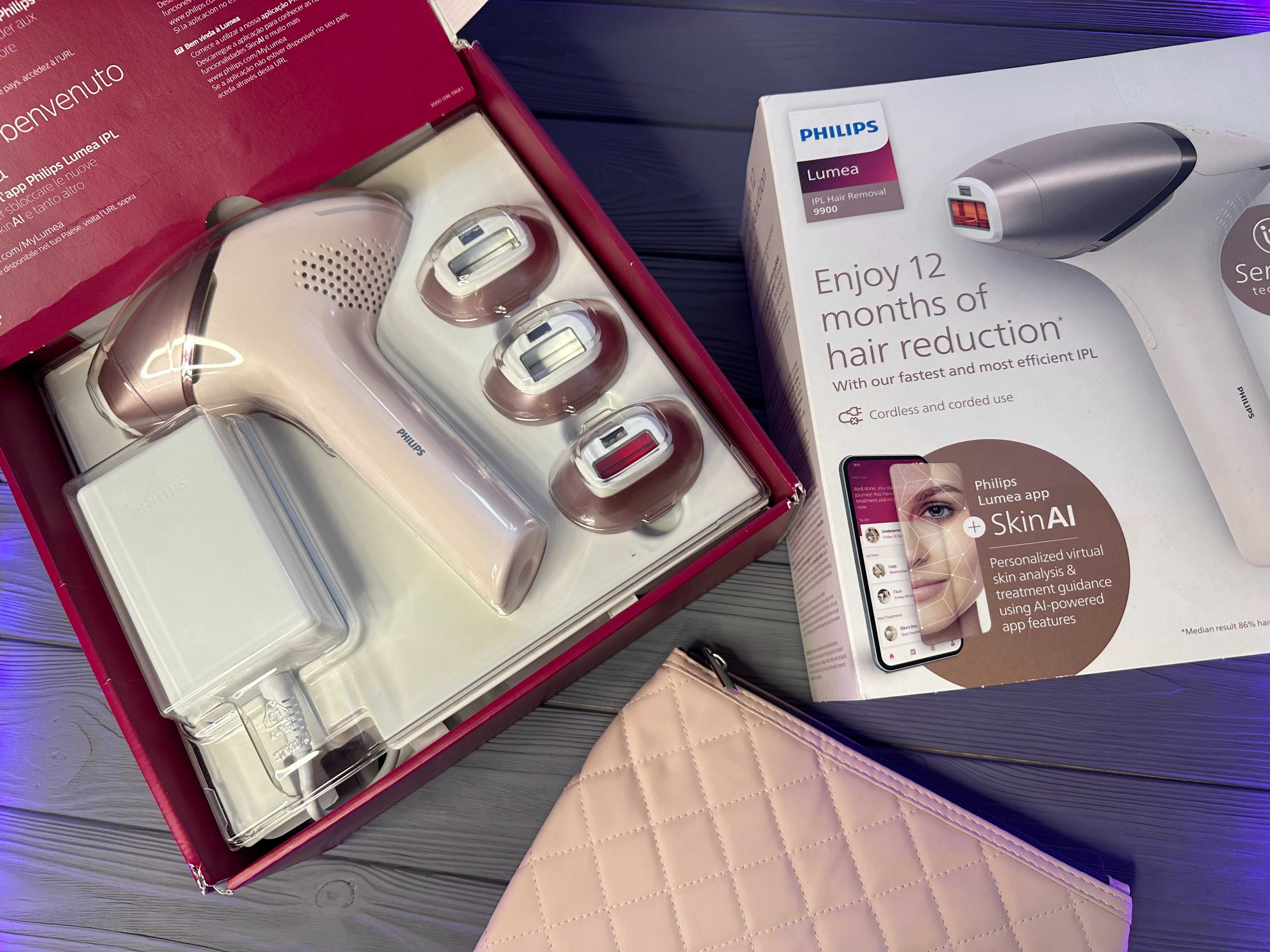 Depilator IPL Philips Lumea 9900 BRI977/00 SenseIQ