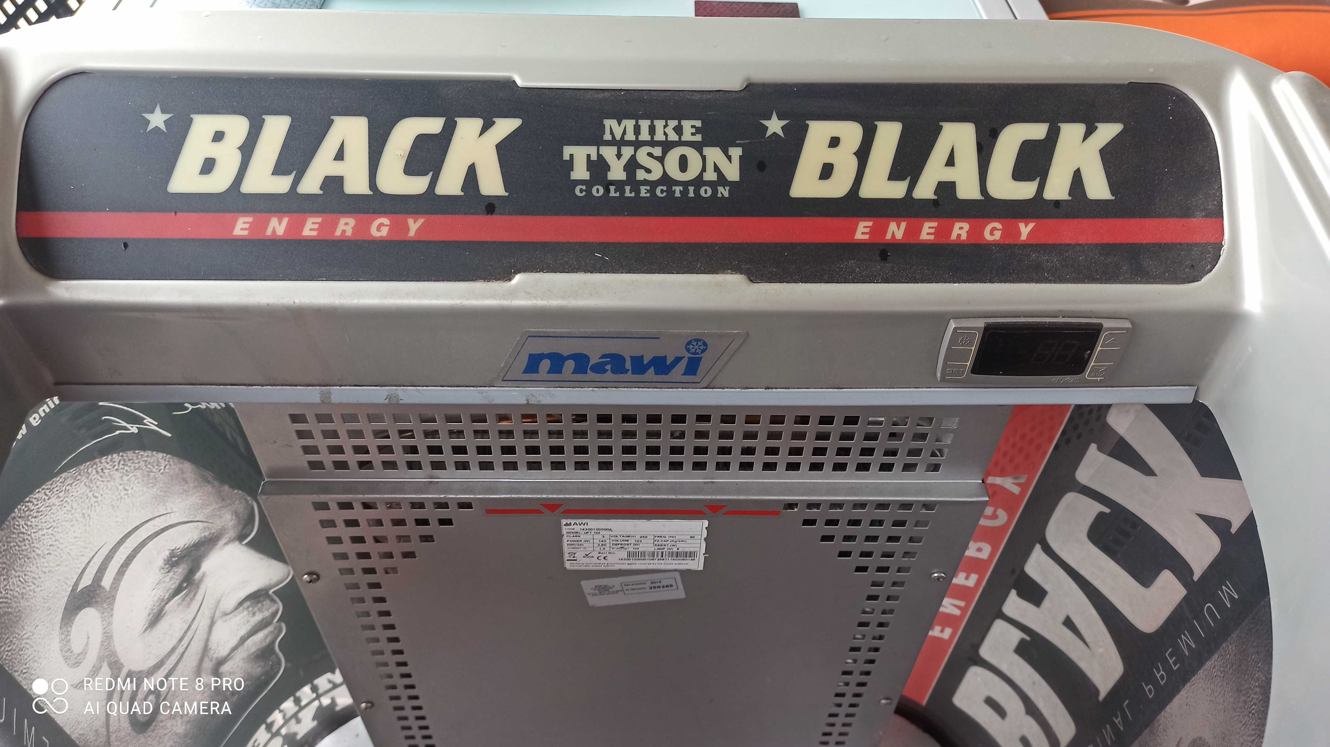 Lodówka/chłodziarka Mawi-Black Energy-Mike Tyson Collection!