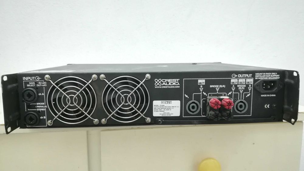 Amplificador Crest Audio CC4000