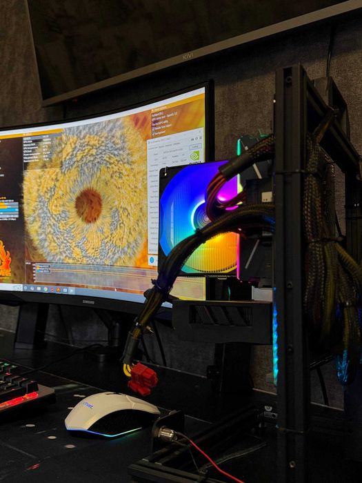 Відеокарта GiGABYTE NVIDIA RTX 4060 8GB Протестована !