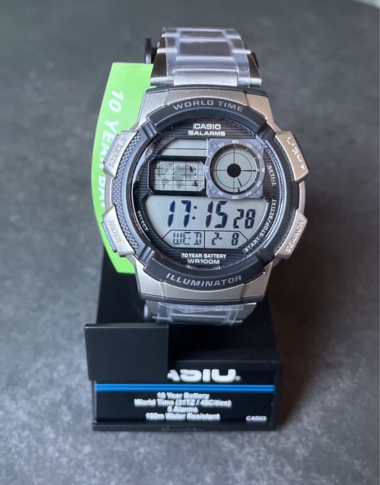 Годинник Casio AE-1000WD-1A новий оригінал водозахист 10ATM