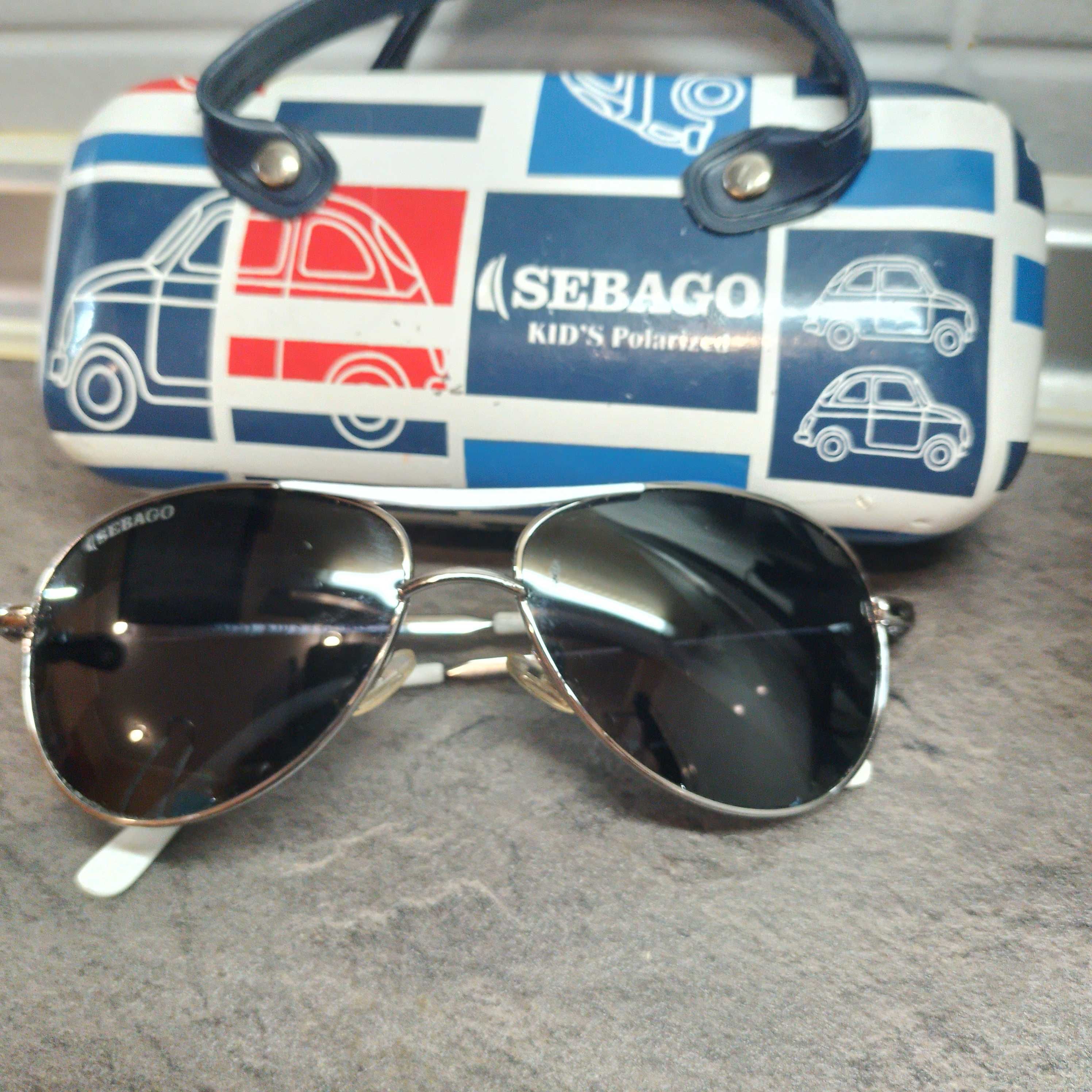 Продам солнцезащитные очки детские "Sebago". Авиаторы
