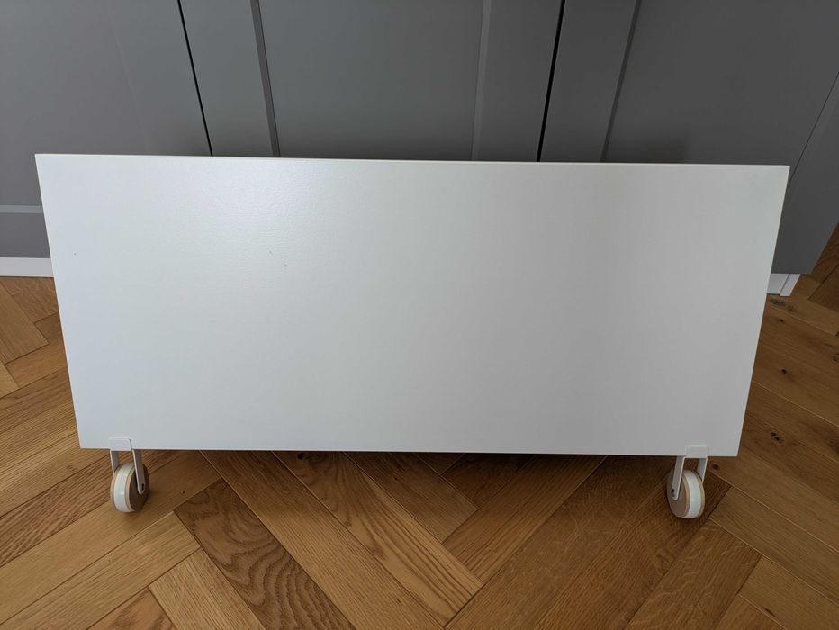 Ikea BILLY szuflada, biała z kółkami, 80x28x43 cm