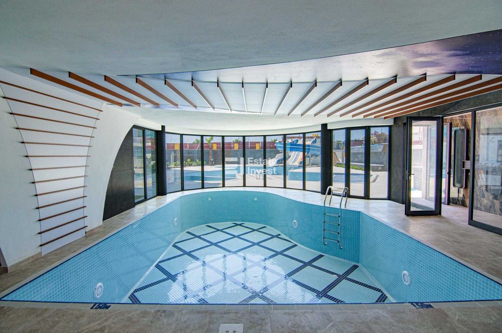 Оренда 2+1 в Махмутларі, Аланія. Перша лінія! Вид на море