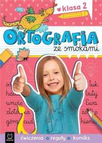 Ortografia ze smokami. Ćwiczenia, reguły, komiks - Bogusław Michalec,