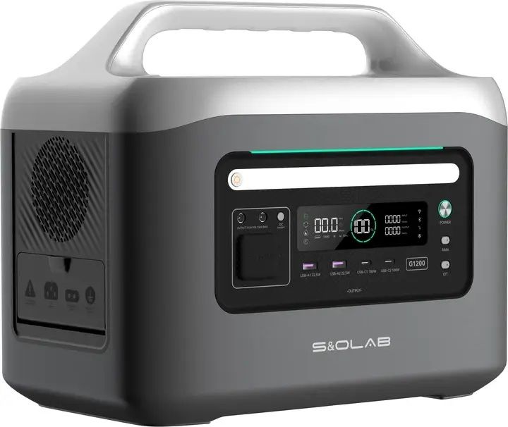 Зарядна станція з ДБЖ UPS S&O LAB BYD 1024Wh