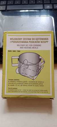 Wojskowy zestaw do gotowania i podgrzewania posiłków WZGPP