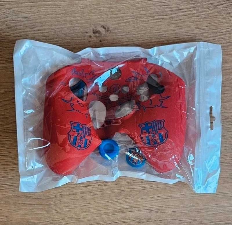 Silikonowe etui antypoślizgowe pad kontroler Xbox F.C. Barcelona