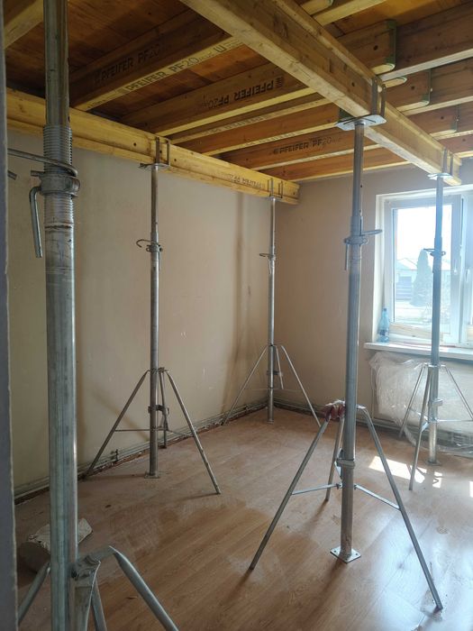 Wynajem szalunków stropowych szalunki budowlane podpory dźwigary