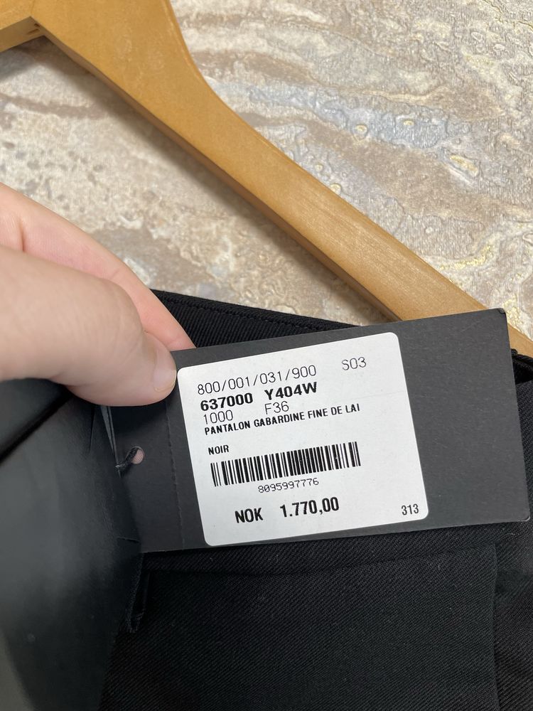 Брюки Saint Laurent Loro Piana Brunello Cucinelli размер S