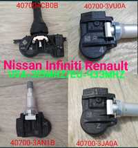 Датчики давления в тиску в шинах Nissan Renault Infiniti