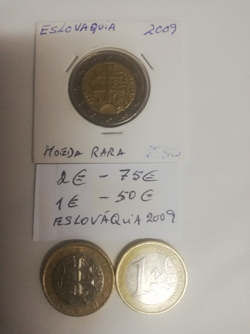 Moedas raras - Euro