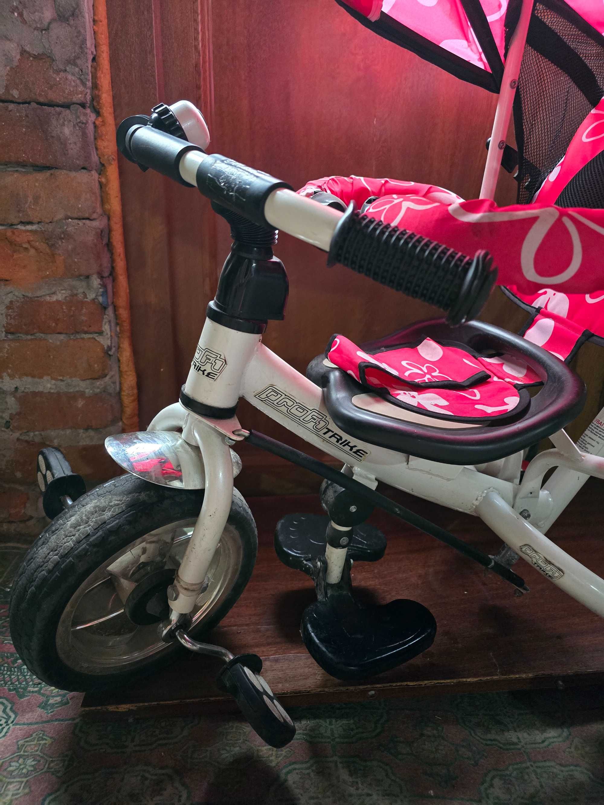 Велосипед Turbo trike з батьківською ручкою