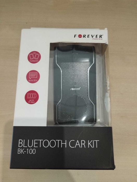 Kit de mãos livres para automóvel por Bluetooth – Forever BK-100