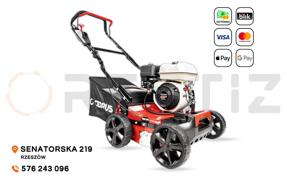 Wertykulator / Aerator Spalinowy silnik Honda - wynajem, wypożyczalnia