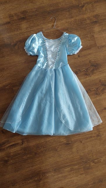 Sukienka księżniczki Pepco na 10lat bal karnawałowy Elza
