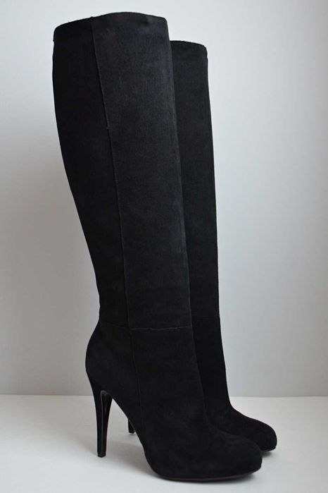 PERFEKCYJNA SZPILKA przyjemny zamsz kozaki ALDO 36