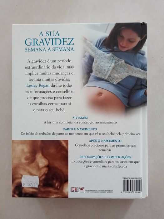 Livro "A sua Gravidez semana a semana"