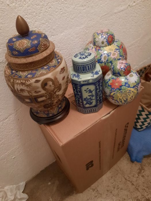 Peças de decoração (antigas]