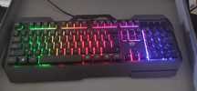 Teclado gamer colorido
