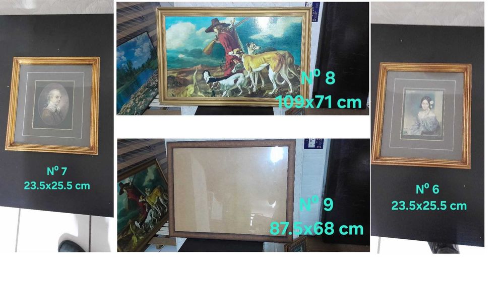 Quadros e molduras para decoração