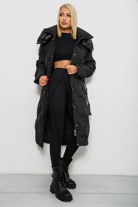 Куртка женская зимняя, цвет черный