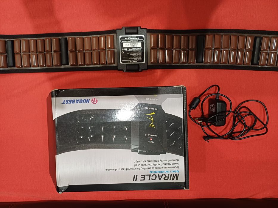 Продам турмалиновый коврик и пояс NUGA BEST массажер