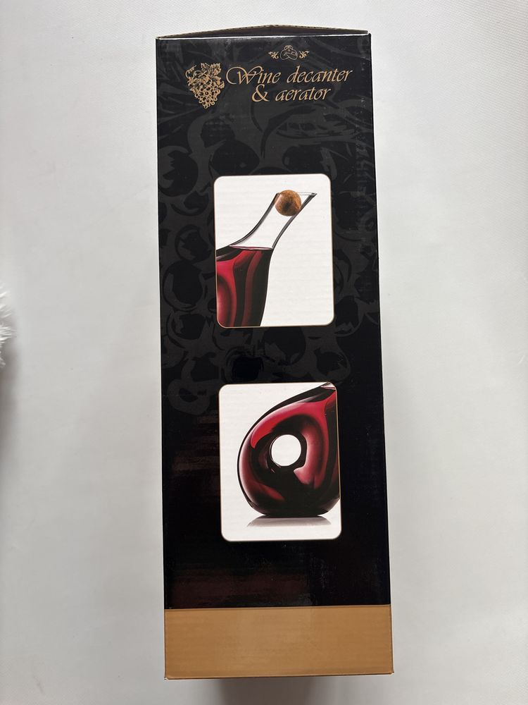 Elegancka Karafka do Wina – Wine Decanter & Aerator (1200 ml)