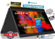 Portátil 2/1 FUJITSU | I5-10310u | 16GB | 256GB | 13.3p FHD TOUCH | PT