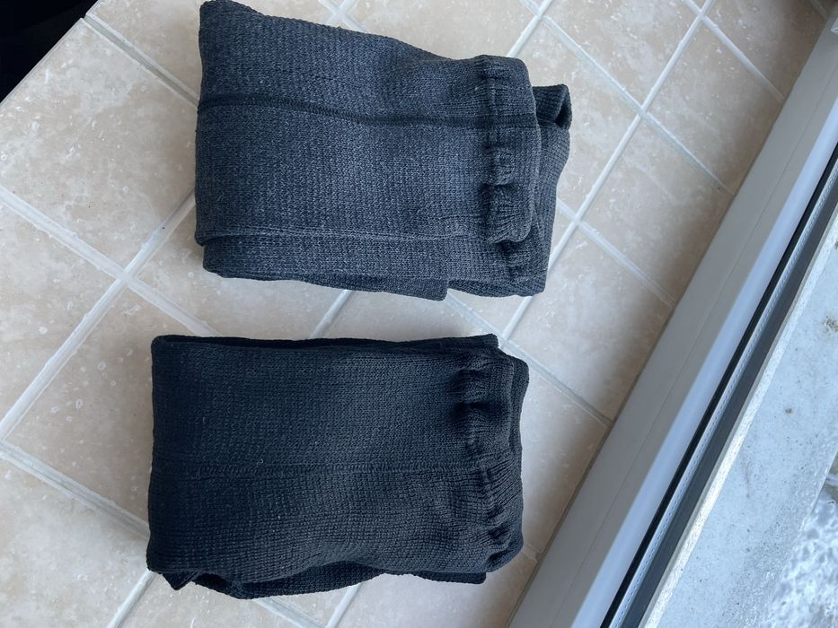 Колготы гамаши чёрные серые