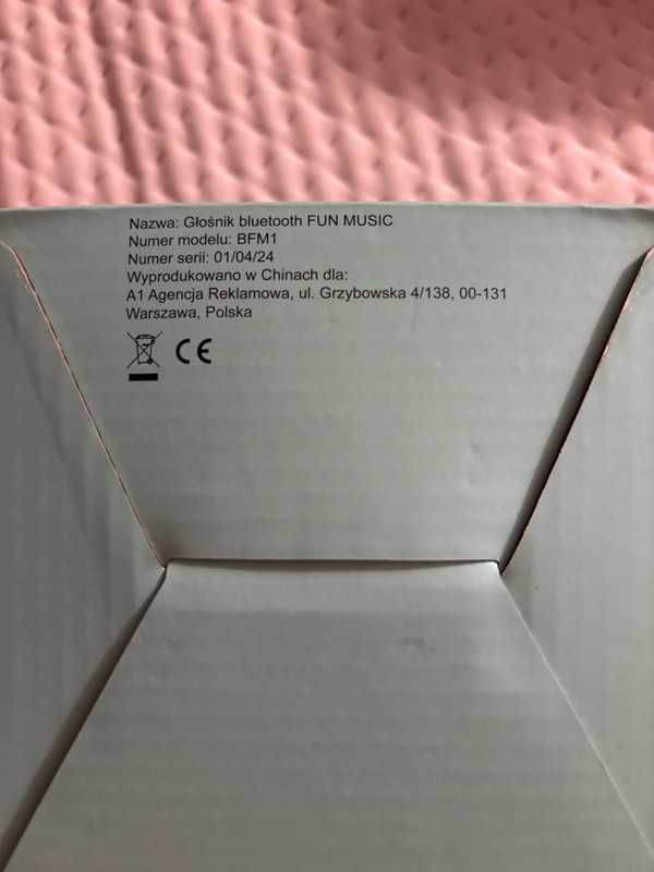 Głośnik Bluetooth fun music