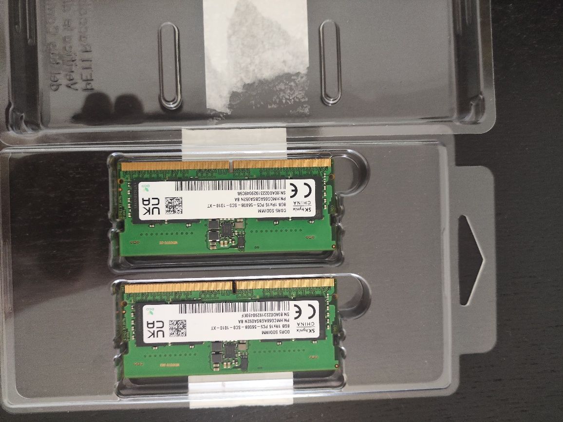 Ram ddr5 16 gb 5600mhz sodimm