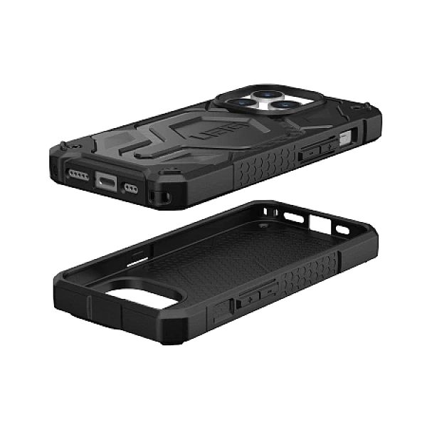 Etui UAG Monarch Pro z MagSafe do iPhone 15 Pro - czarny karbon