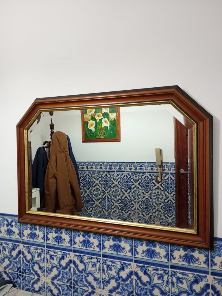 Conjunto Cómoda e Espelho