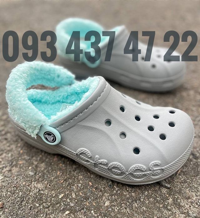 Утепленні Crocs Baya Lined Fuzz Strap Original Унісекс