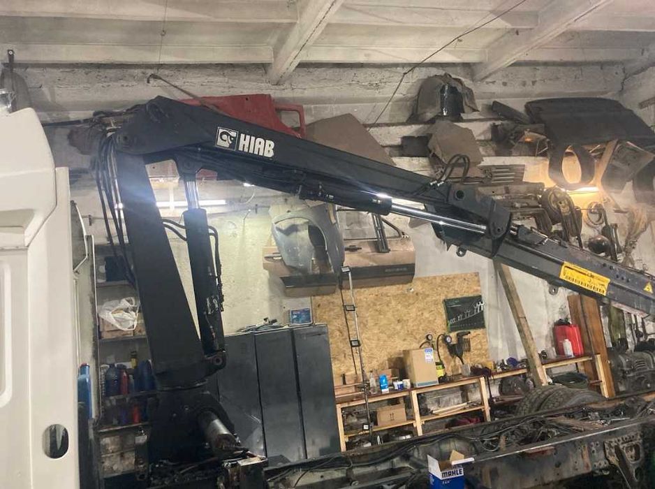 Кран манипулятор Hiab 865A (еще стоит на машине)