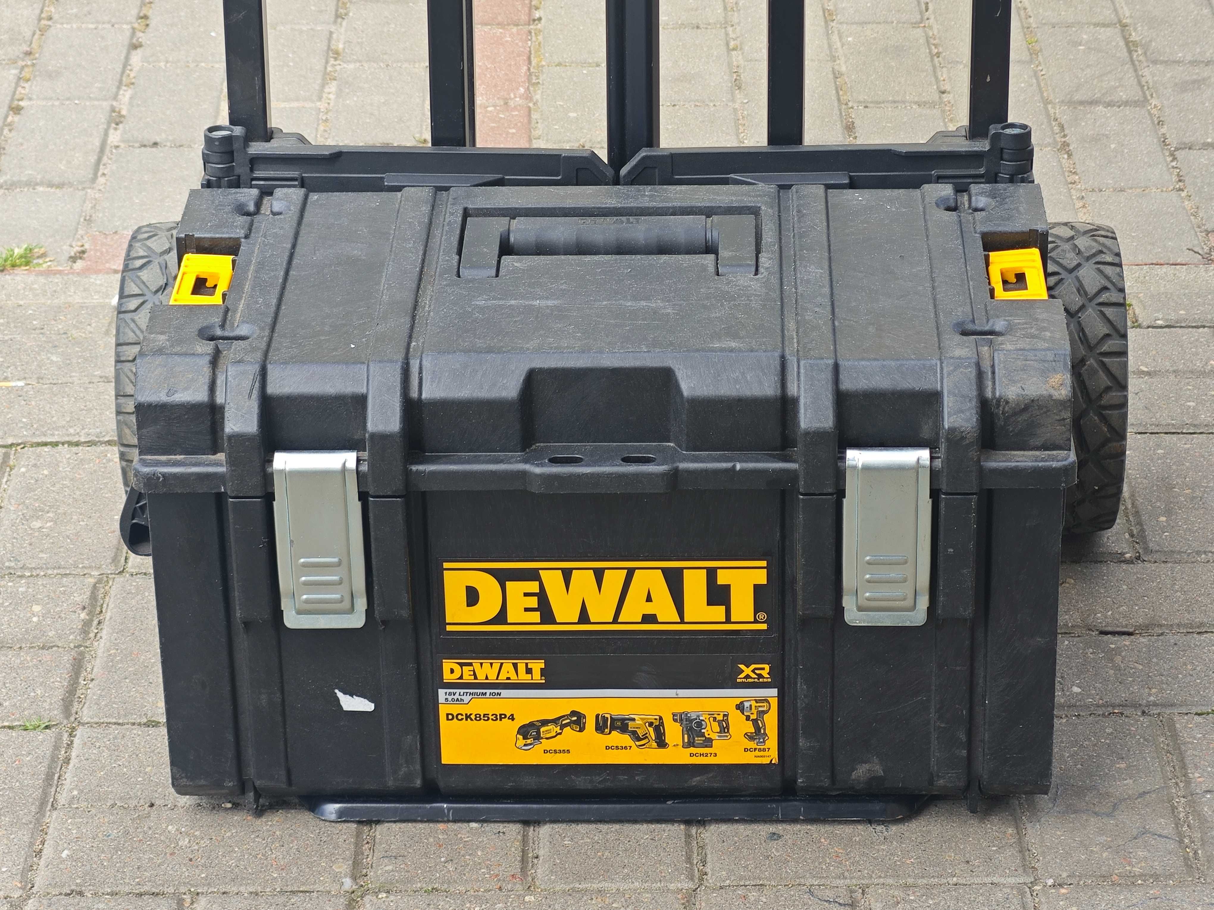 Wózek transportowy DEWALT ze skrzynią T-STAK