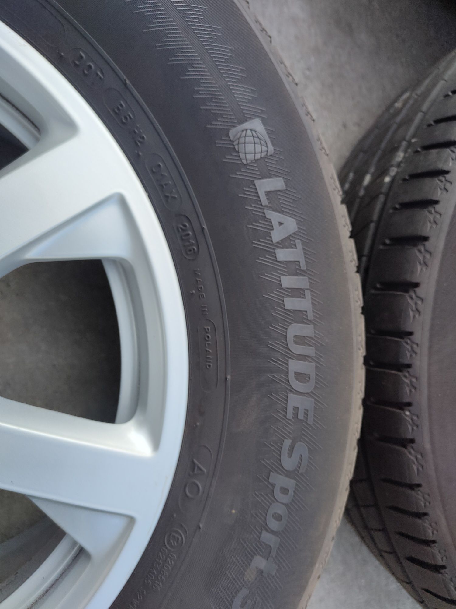 Koła Letnie Audi Q5 Michelin 235/65/17 Komplet oryginalne