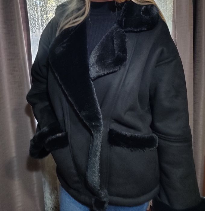Черна жіноча Дублянка M.Fashion.