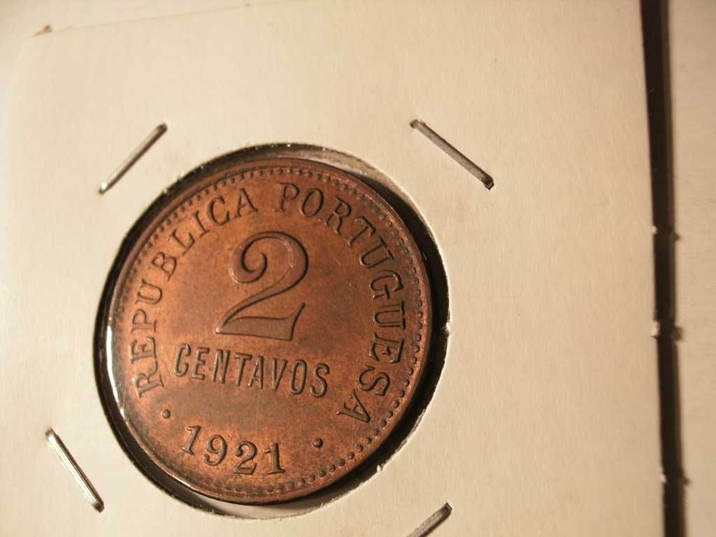 2 Centavos 1921 bronze