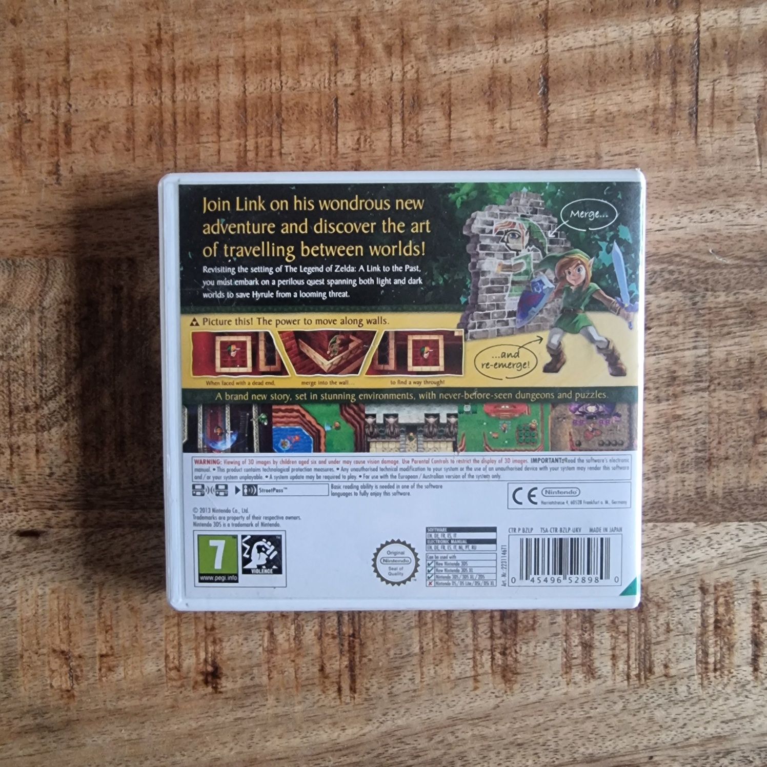Legend of Zelda A Link Between Worlds Nintendo 3DS
