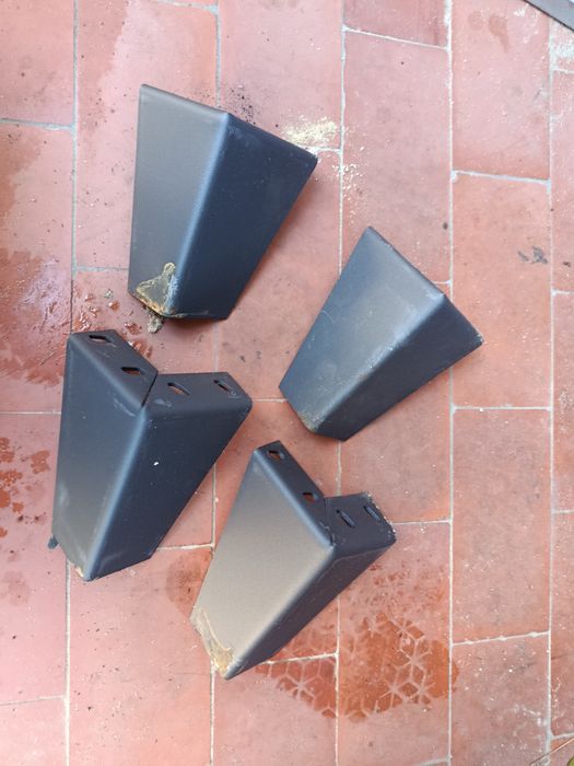 Salamandra a Lenha com Pés (Nunca Usados) – Vidro Grande