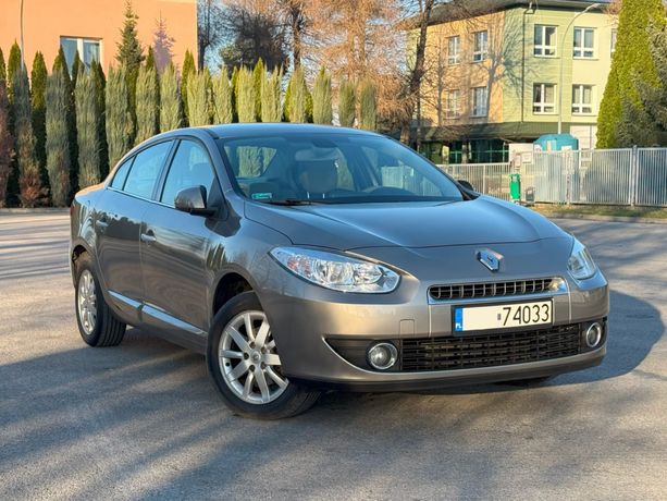 Renault Fluence (Megane) 1.6 Benz+Gaz Salon Pl w 1 rekach od nowosci