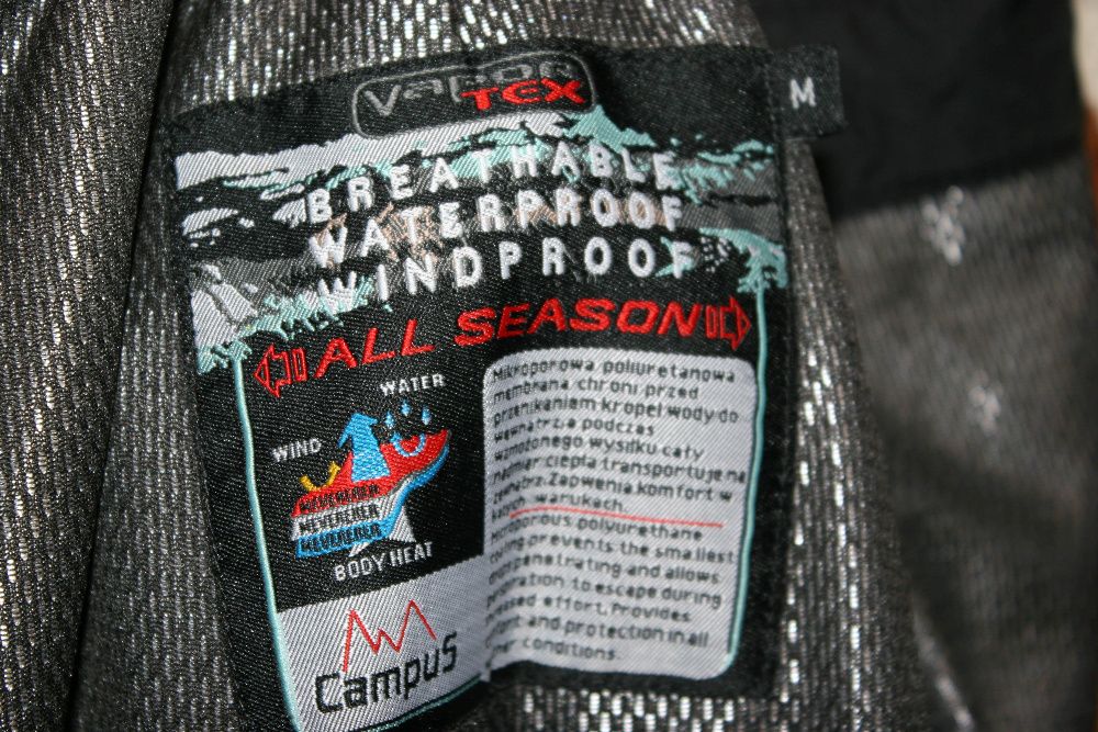 Штаны Campus all season с мемраной Vapor tex activ