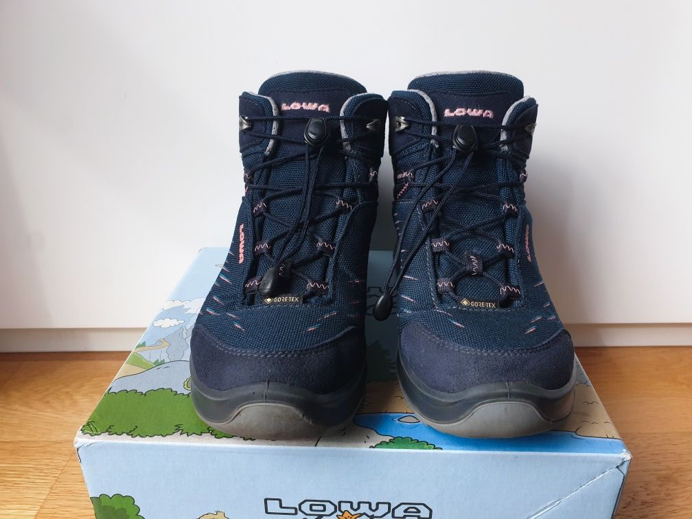 Buty trekkingowe dziewczęce LOWA Zirrox GTX MID Junior Gore-Tex